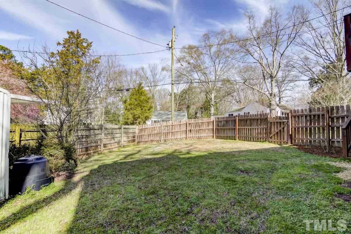 1719 Bennett Street Raleigh, NC 27604 - Photo 16 of 18 a view of yard with tree