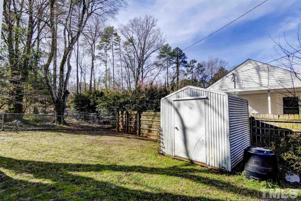 1719 Bennett Street Raleigh, NC 27604 - Photo 17 of 18 a view of a house with a yard