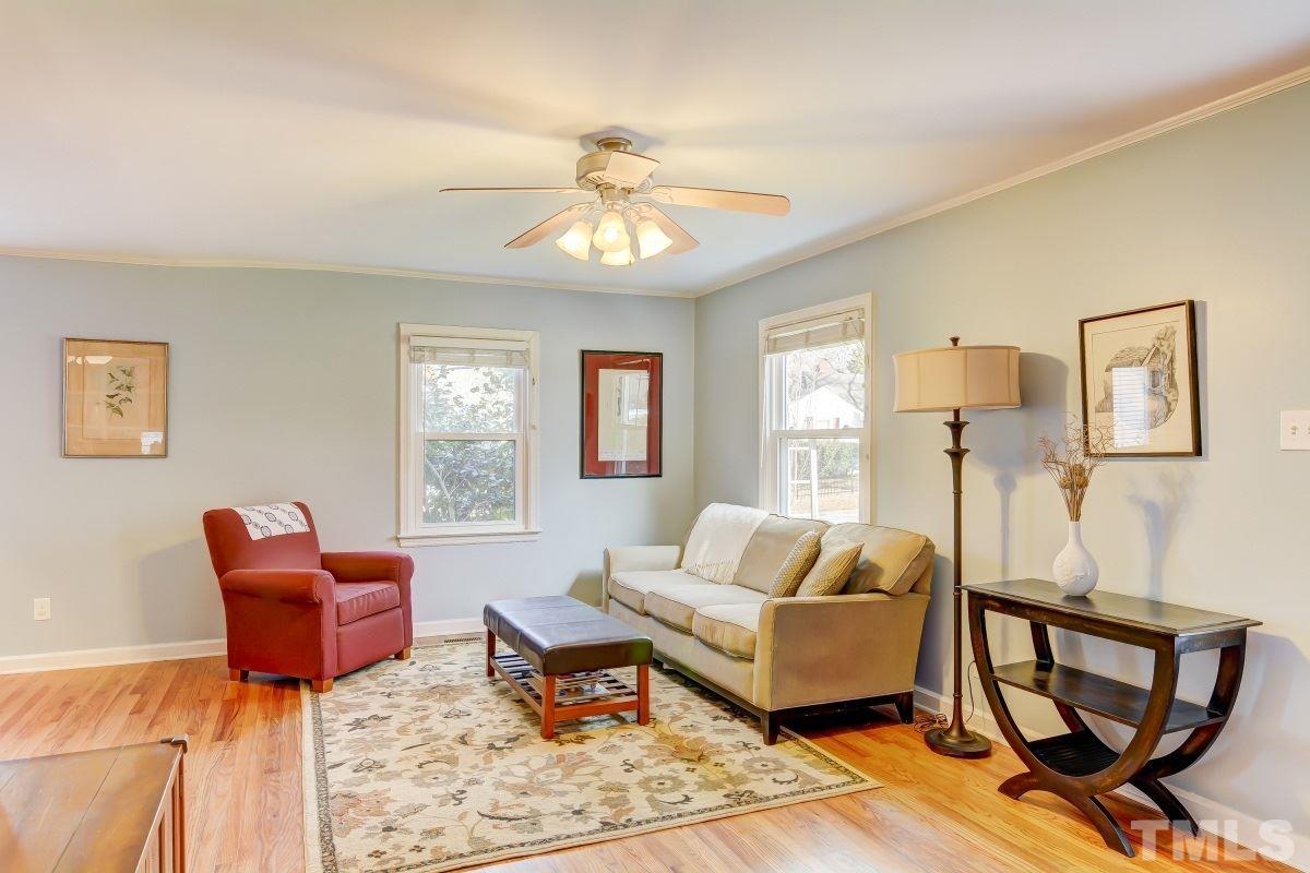 1719 Bennett Street Raleigh, NC 27604 - Photo 4 of 18 a living room with furniture and wooden floor