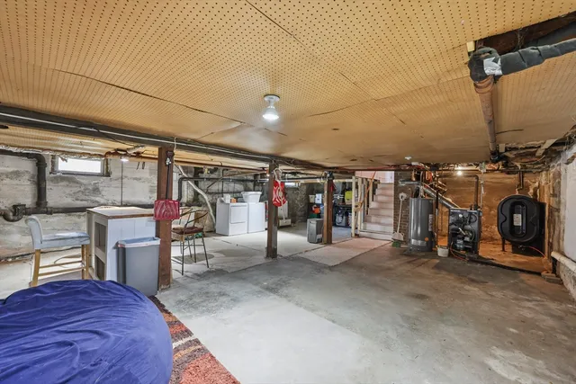 a view of a storage room with a lot of stuff