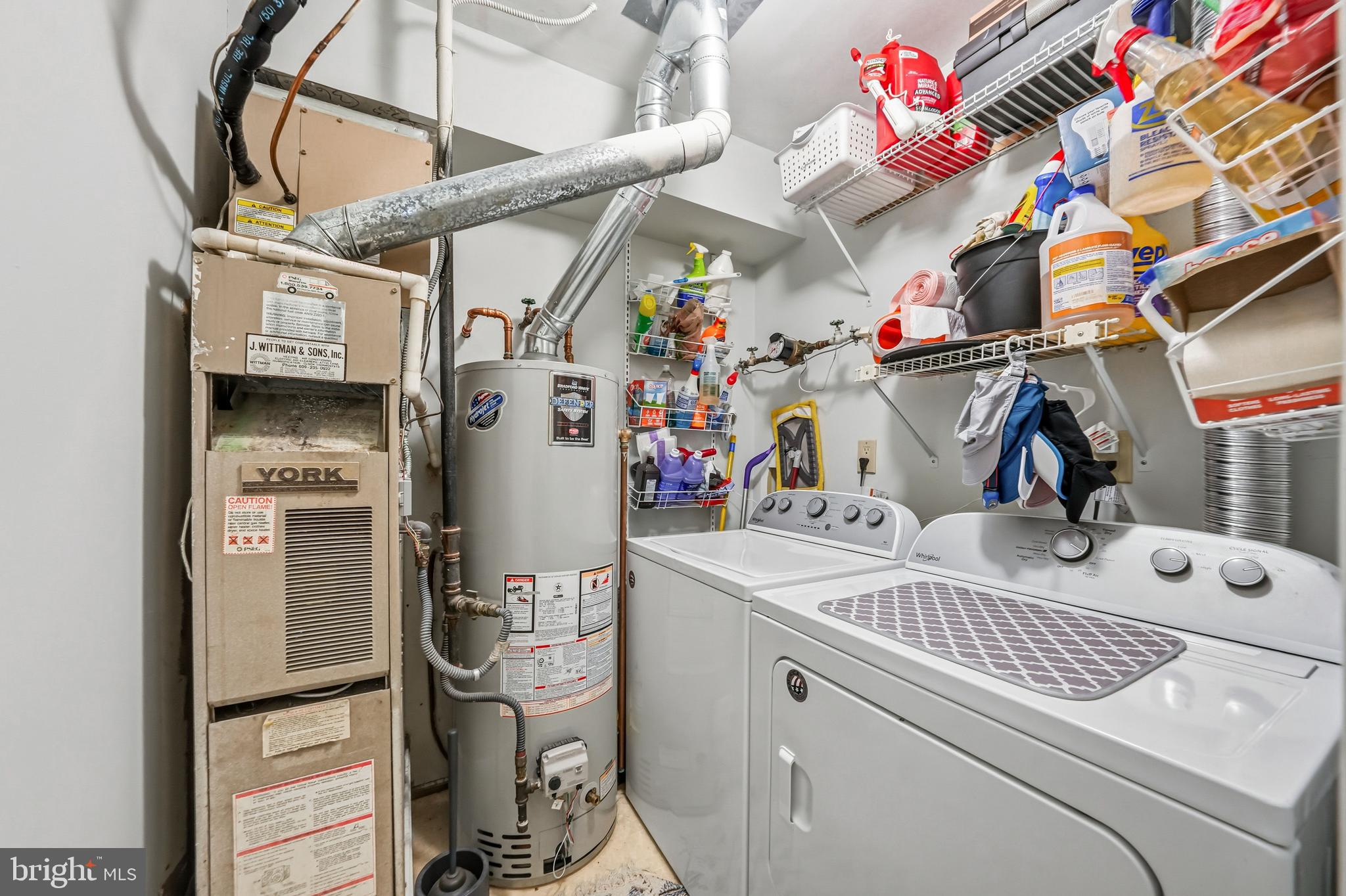 3305A Ramsbury Court Mount Laurel, NJ 08054 - Photo 21 of 27 a utility room with dryer and washer