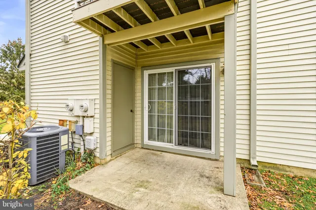 a view of front door