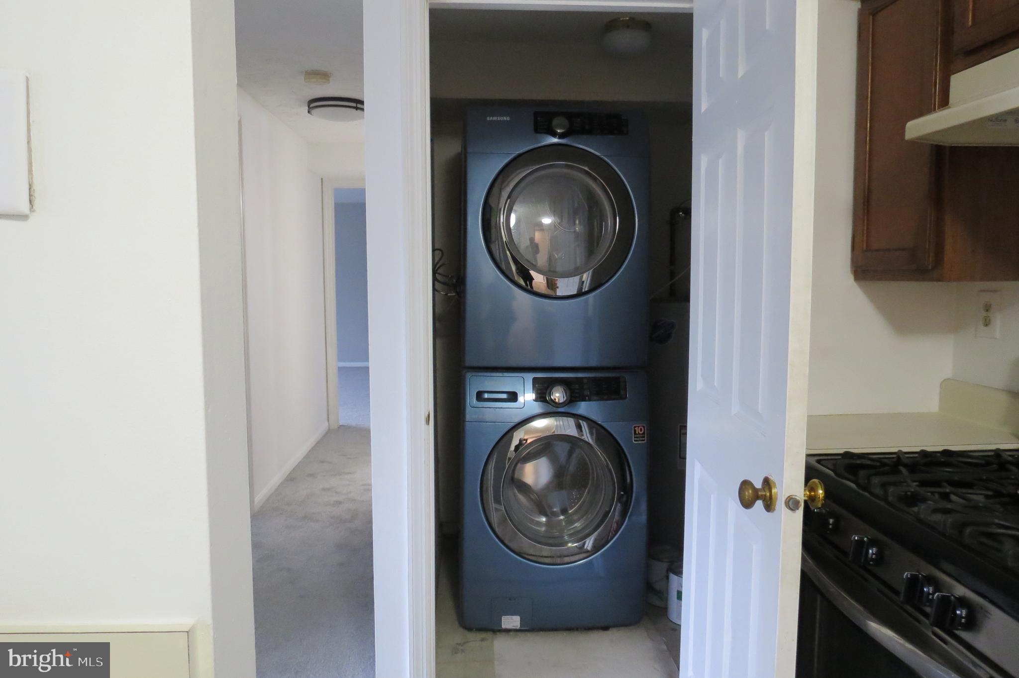 153 Kenwood Drive Sicklerville, NJ 08081 - Photo 7 of 13 a view of a storage and utility room with washing machine