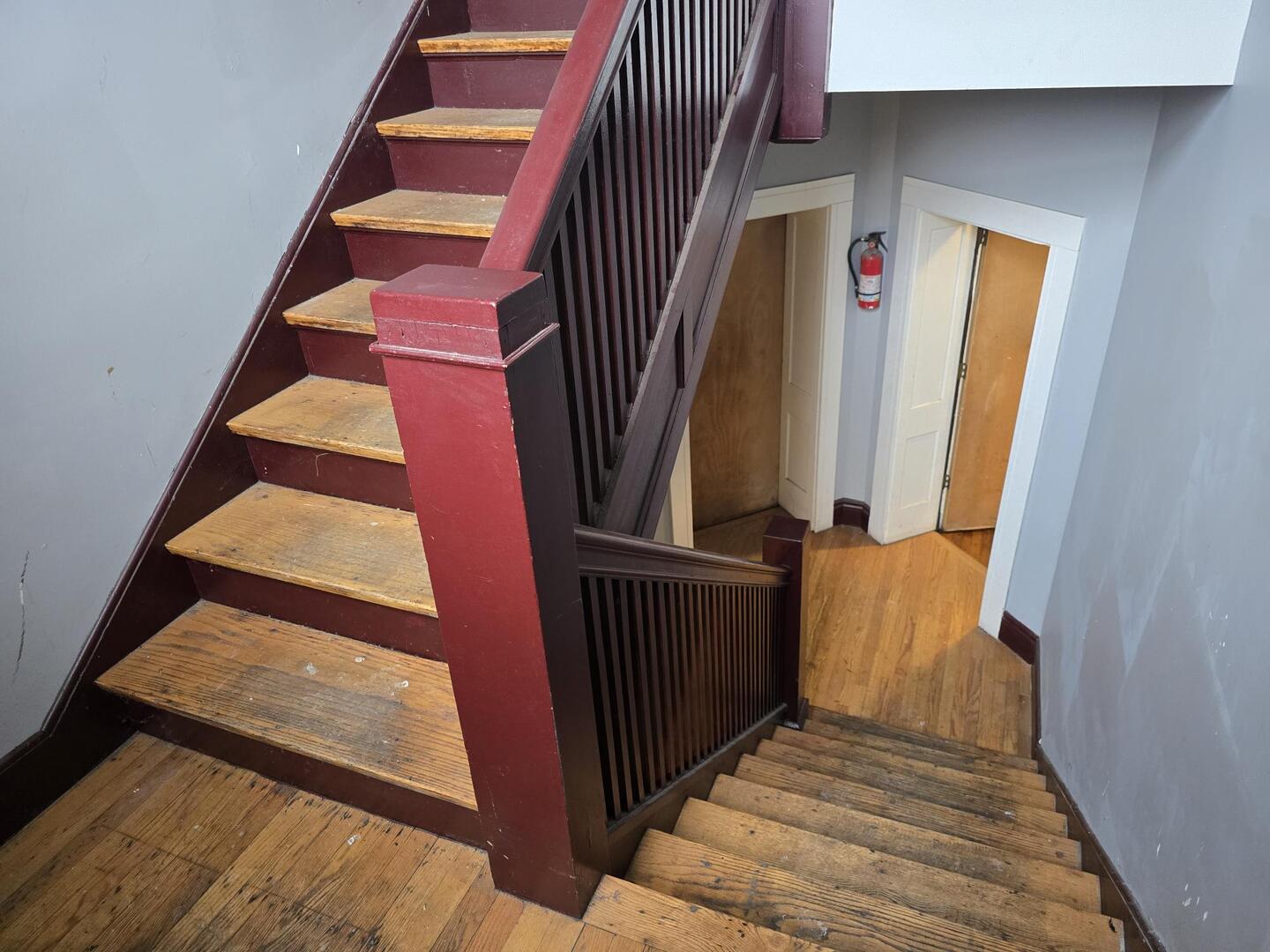 7317 South Union Avenue Chicago, IL 60621 - Photo 17 of 26 a view of a hallway with wooden floor and entryway