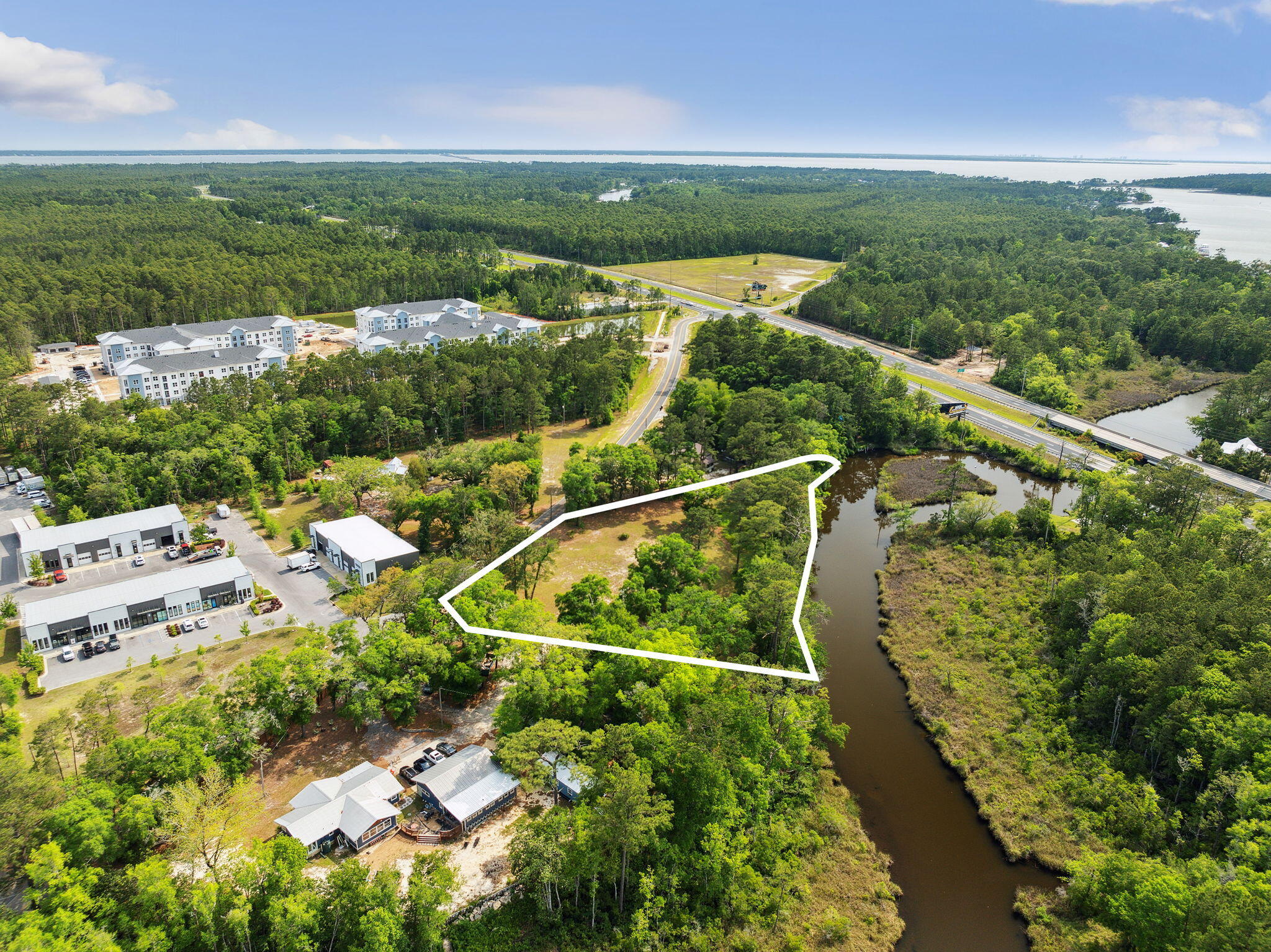 193 Ramsey Br Road Freeport, FL 32439 - Photo 5 of 25 a view of a yard with a lake view