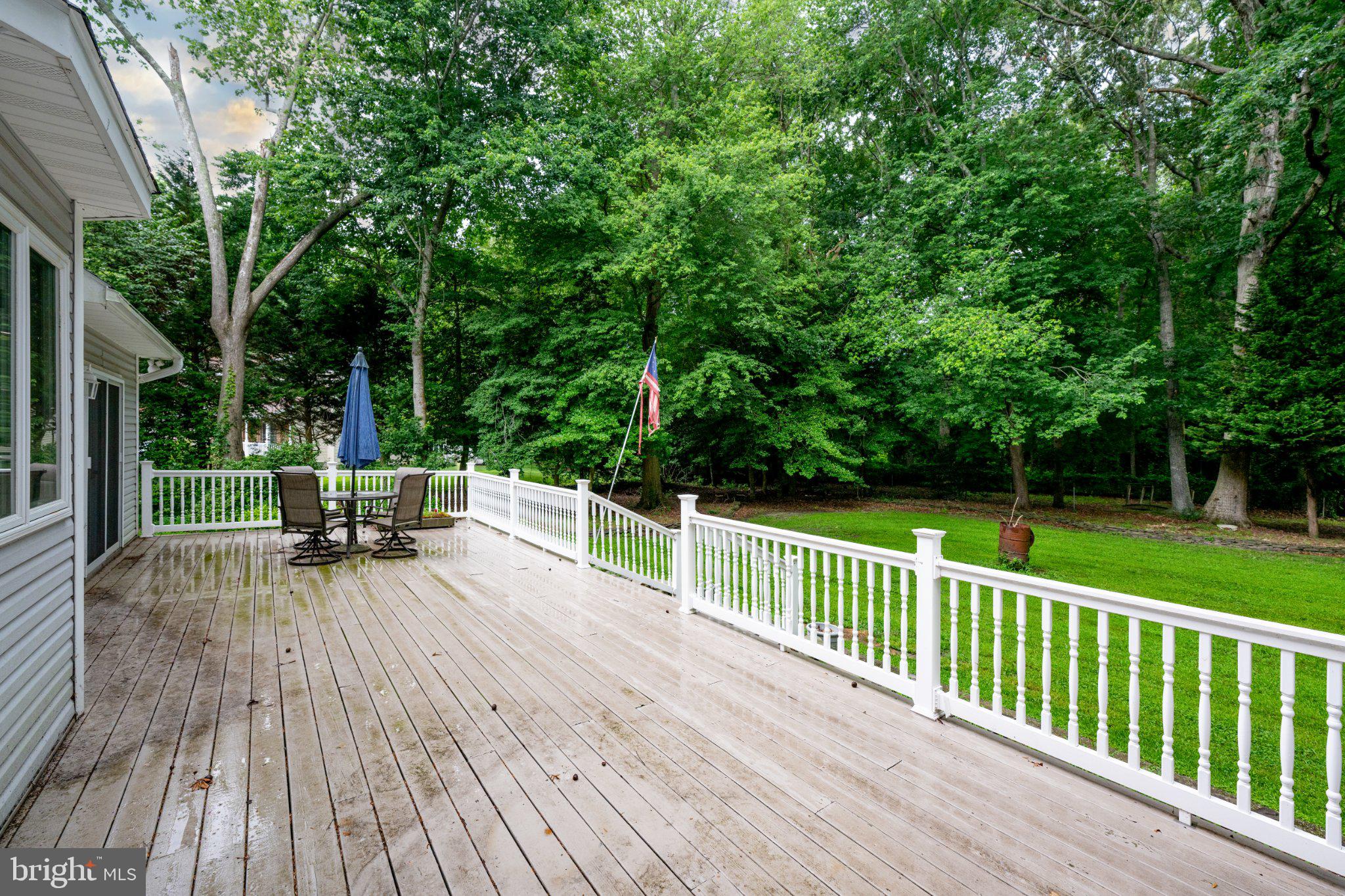 36314 Old Mill Pond Road Selbyville, DE 19975 - Photo 39 of 45 Serene deck overlooking lush greenery.