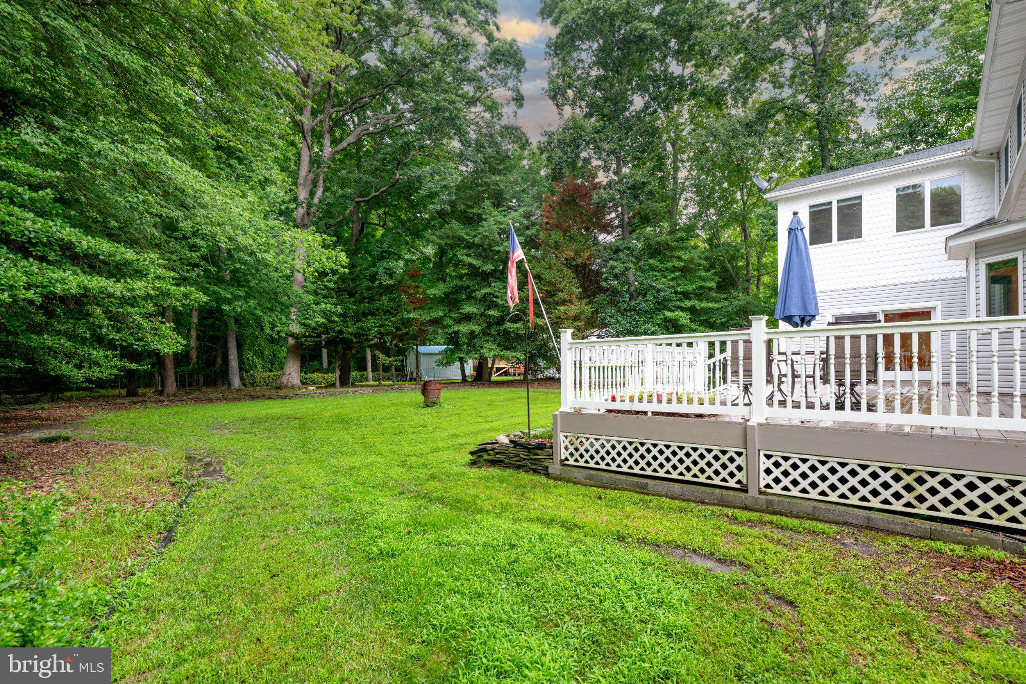 36314 Old Mill Pond Road Selbyville, DE 19975 - Photo 43 of 45 Serene backyard oasis with lush greenery.