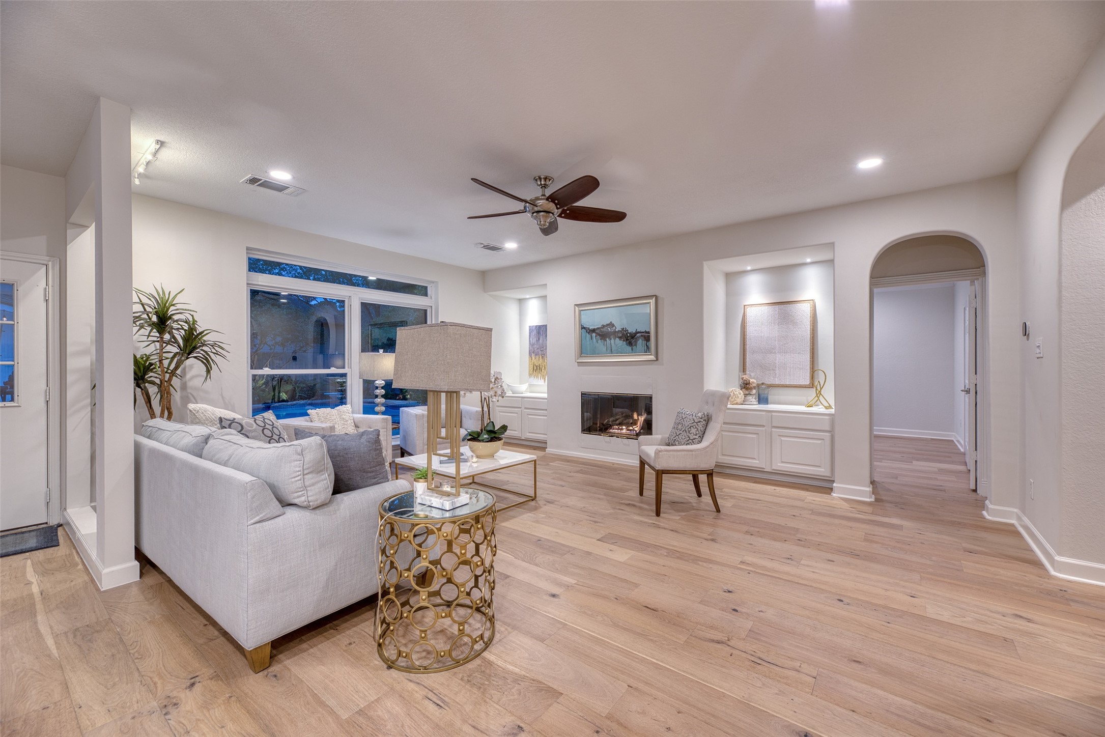 19303 Allview Lane Houston, TX 77094 - Photo 20 of 50 Living area looking toward kitchen, highlighting cohesive design.