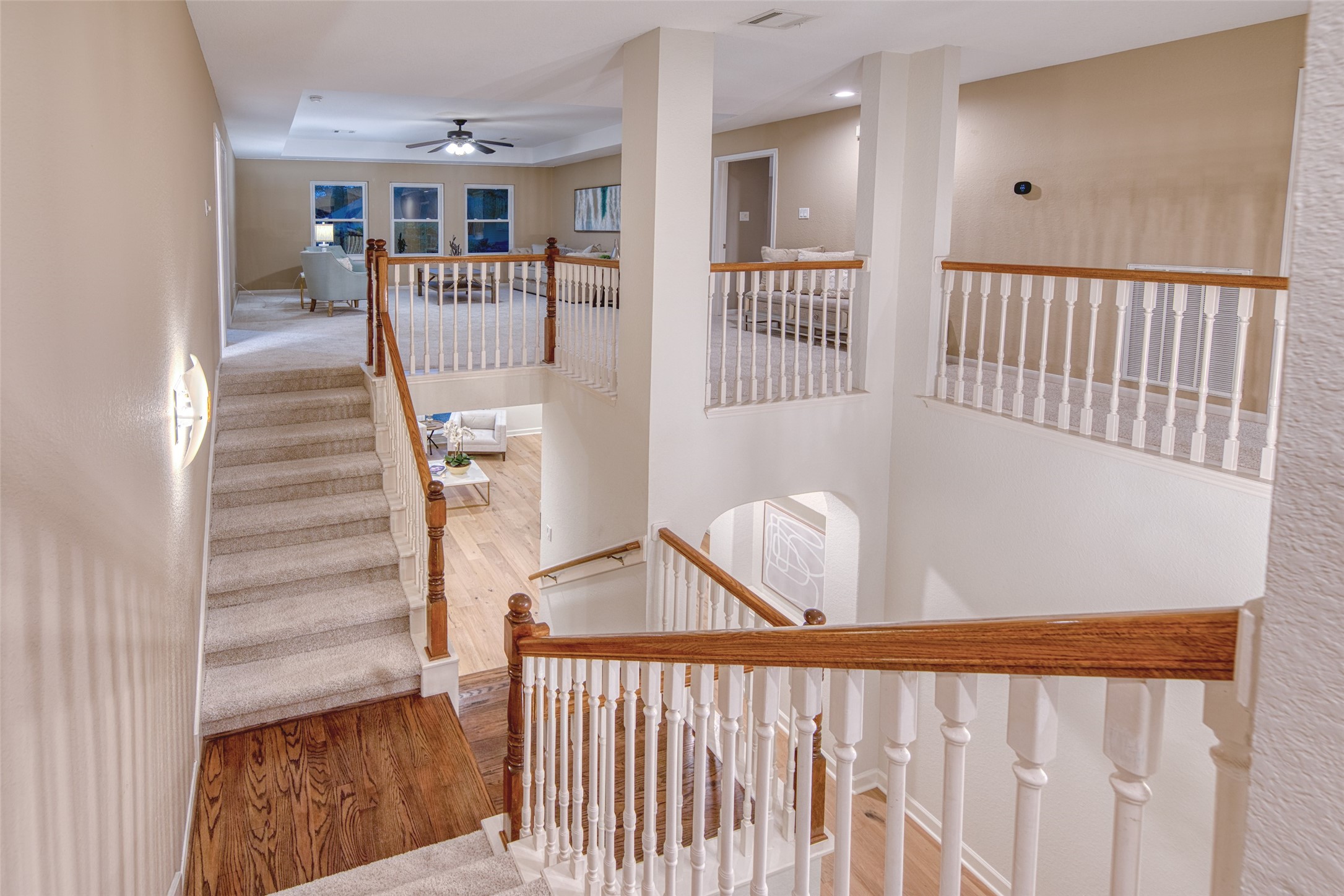 19303 Allview Lane Houston, TX 77094 - Photo 32 of 50 Large upstairs game room with brand new carpet.