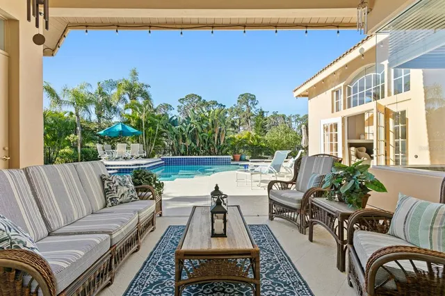 a view of a city and an ocean view