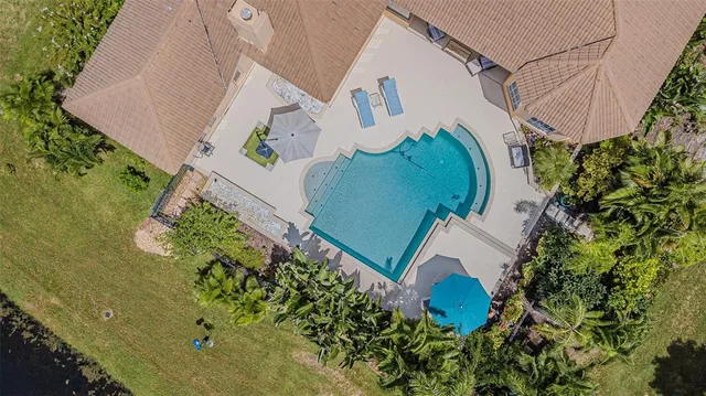 a view of a lake with a mountain view