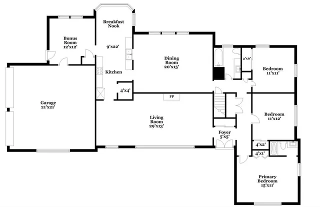 $2,405 | 3631 South Forest Avenue, Independence, MO 64052