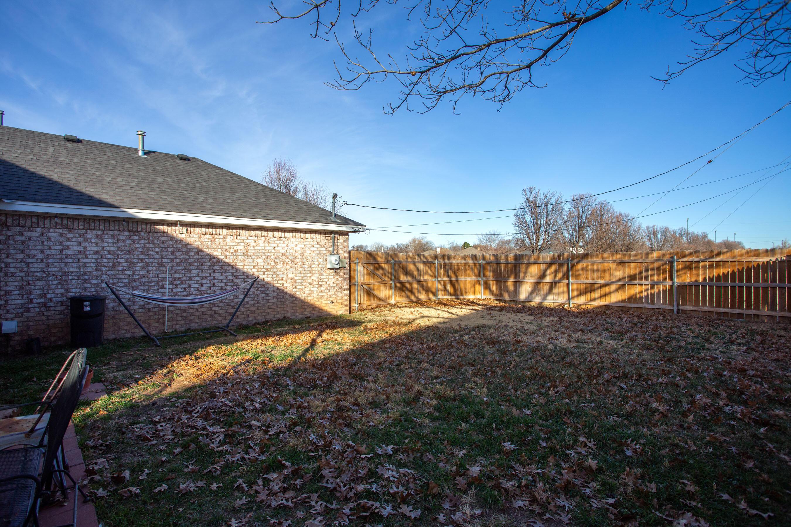 6712 Precision Place Amarillo, TX 79119 - Photo 27 of 29 6712 Precision - Backyard 3
