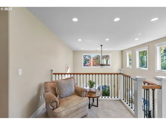 a view of a living room and a window