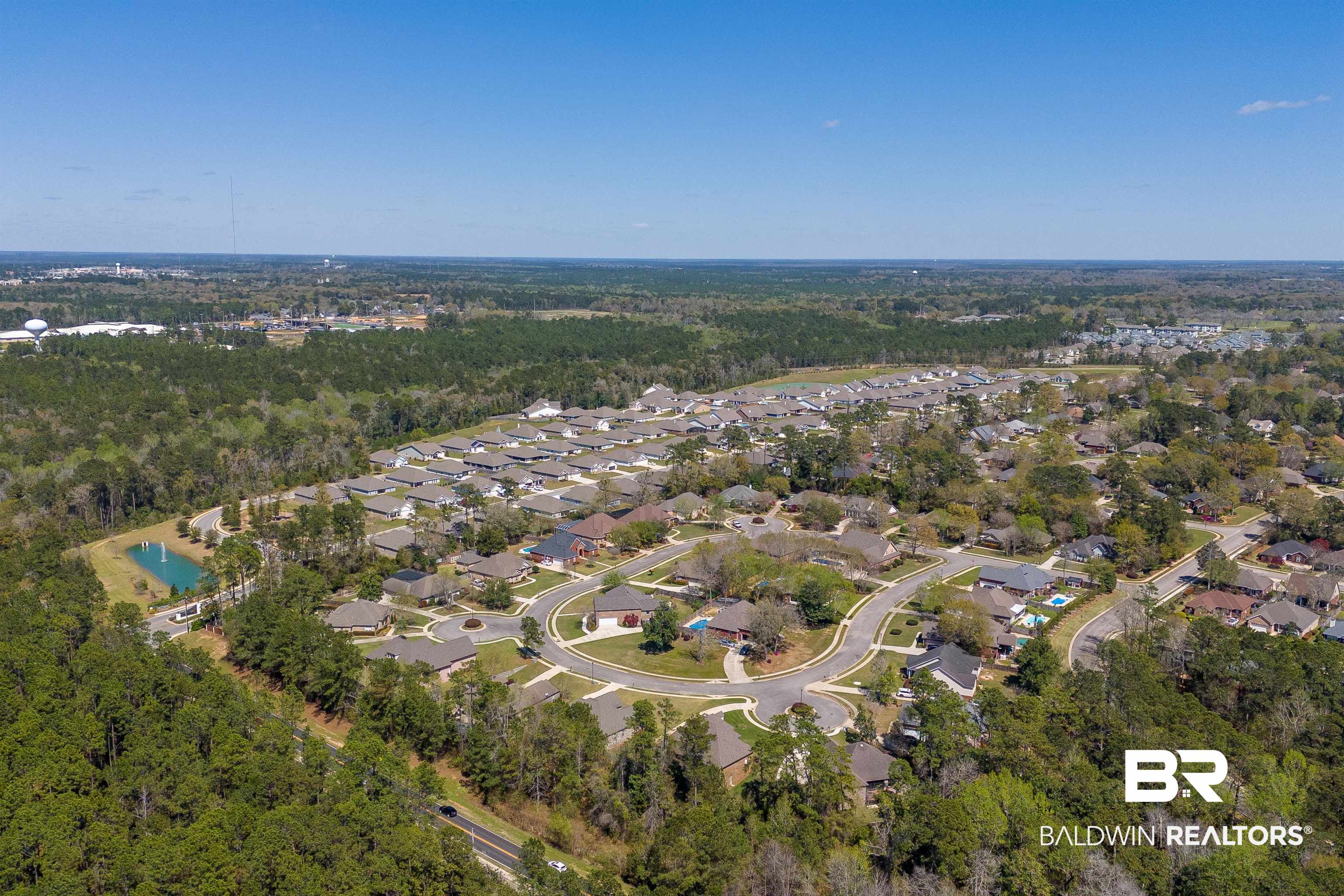 27888 Oakachoy Loop Daphne, AL 36526 - Photo 60 of 65 Birds eye view of property featuring a residential view