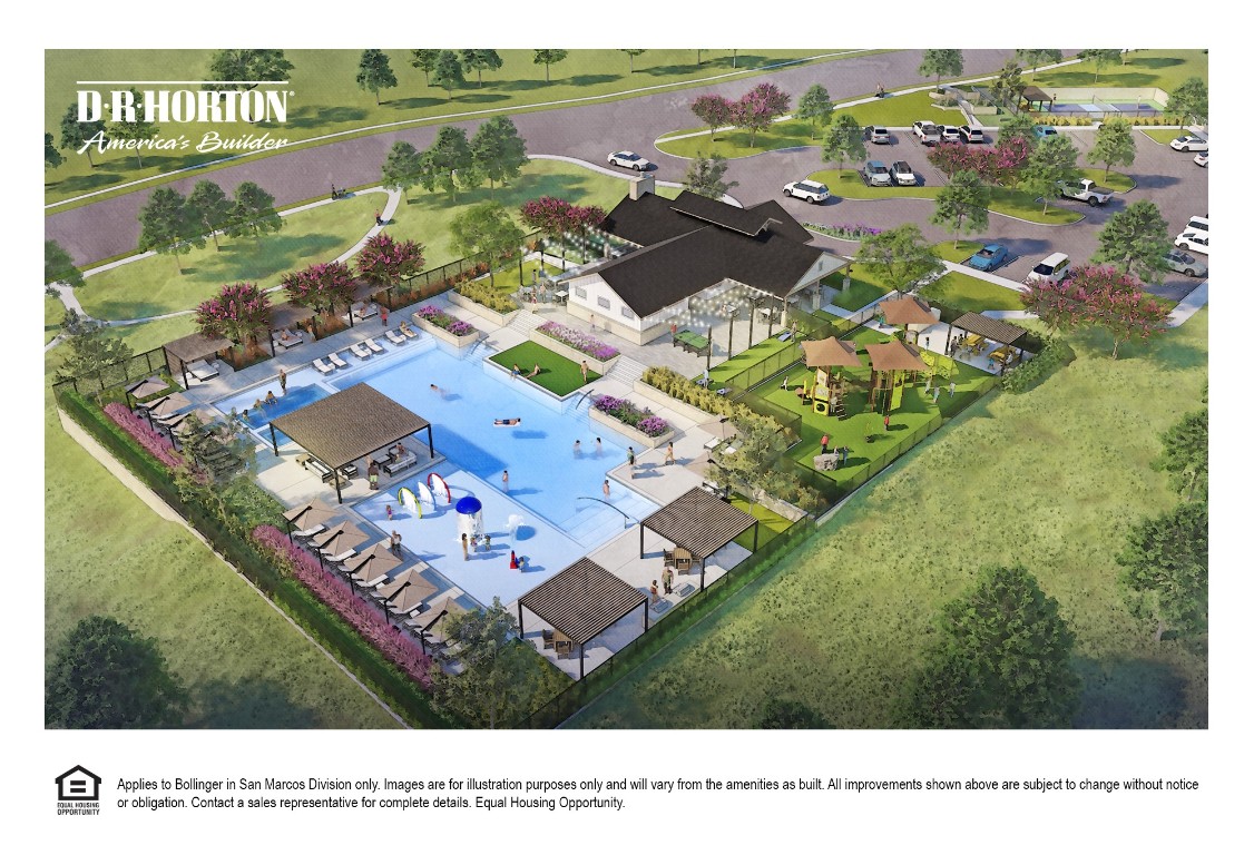 137 Varner Way Maxwell, TX 78656 - Photo 3 of 22 an aerial view of a house with a garden