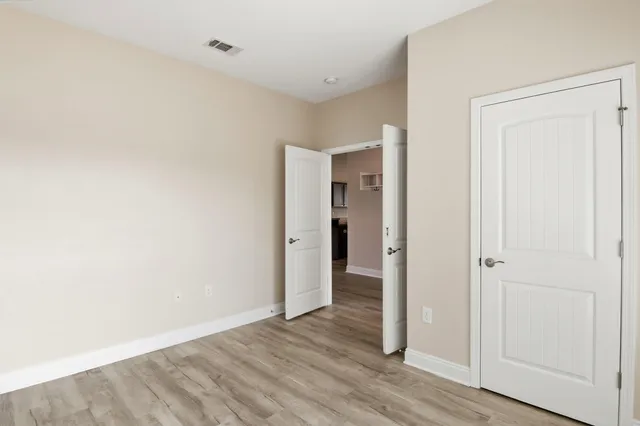 wooden floor in an empty room
