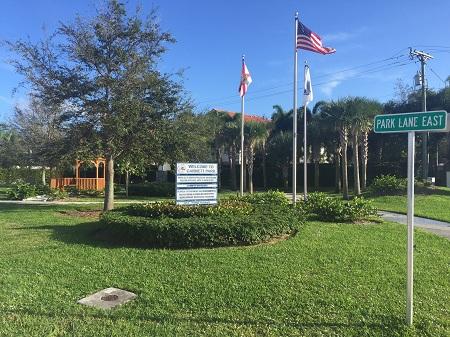 113 Park Lane East Lake Worth, FL 33462 - Photo 19 of 19 R - Street sign with park