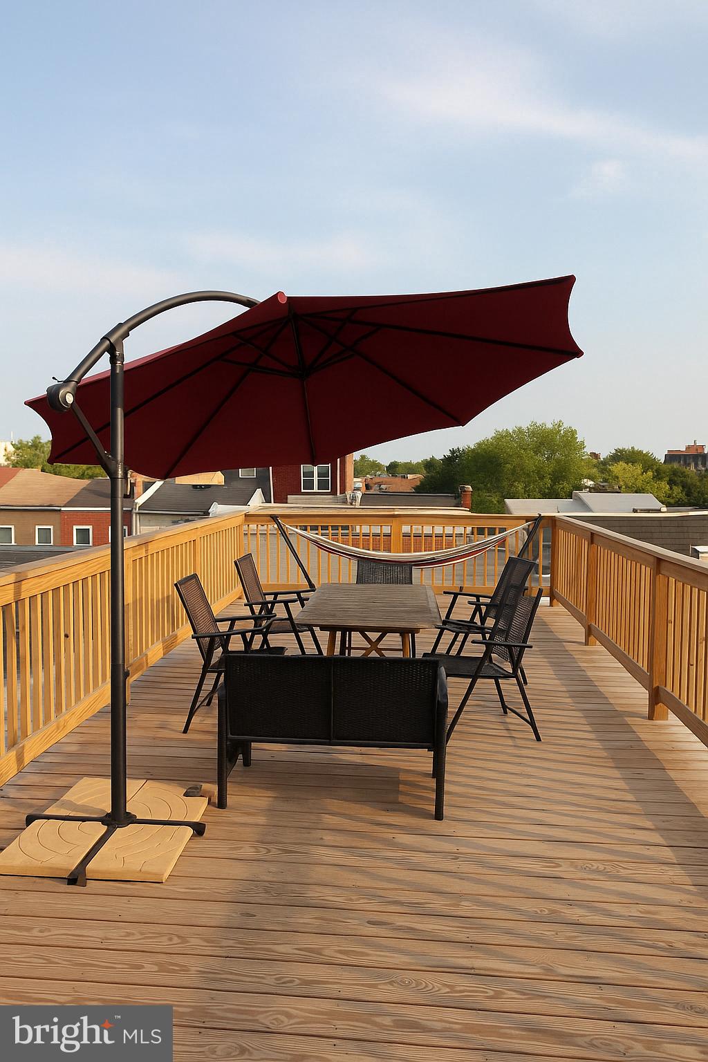 749 Gresham Place Northwest Washington, DC 20001 - Photo 19 of 20 a view of balcony with chairs