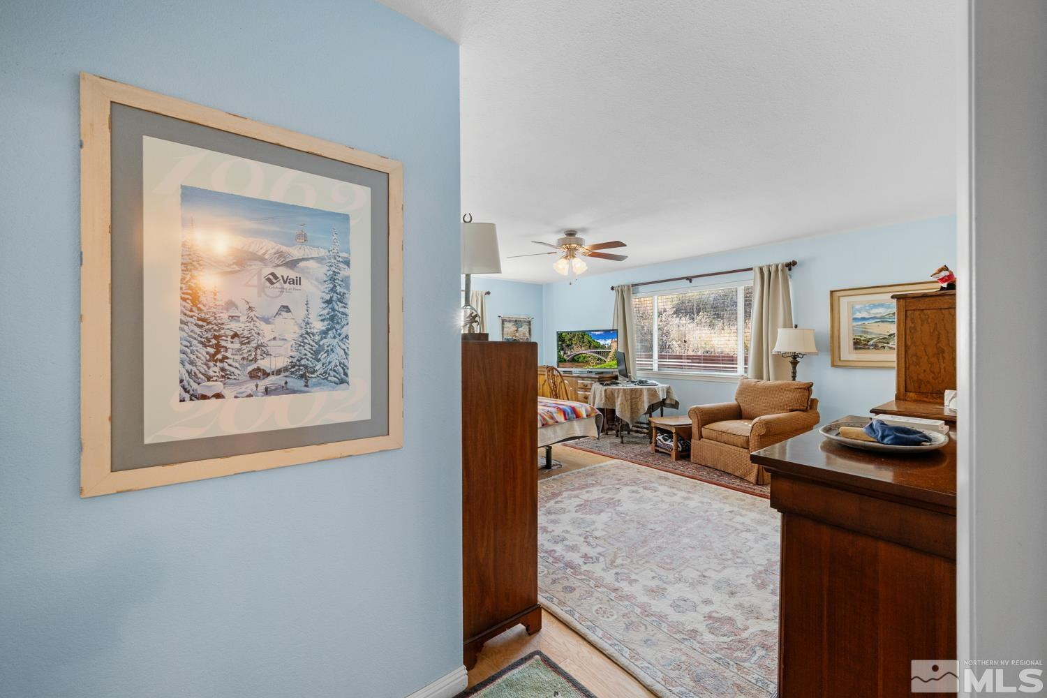14005 North Red Rock Road Reno, NV 89508 - Photo 24 of 39 a view of a livingroom with workspace and a window
