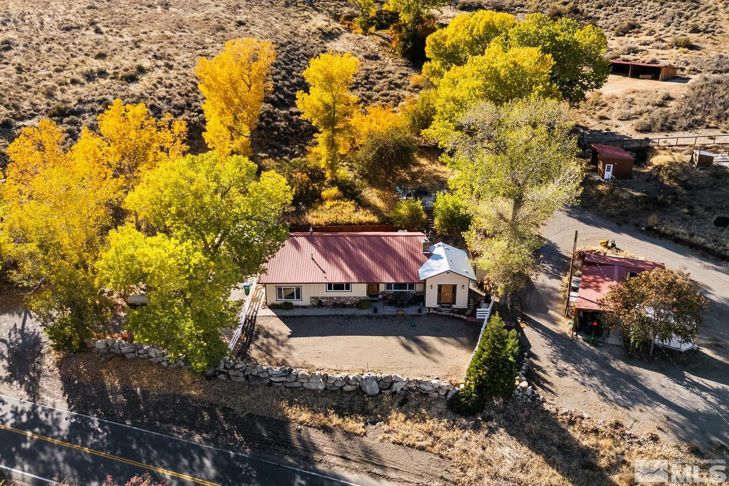 14005 North Red Rock Road Reno, NV 89508 - Photo 7 of 39 a view of houses with yard