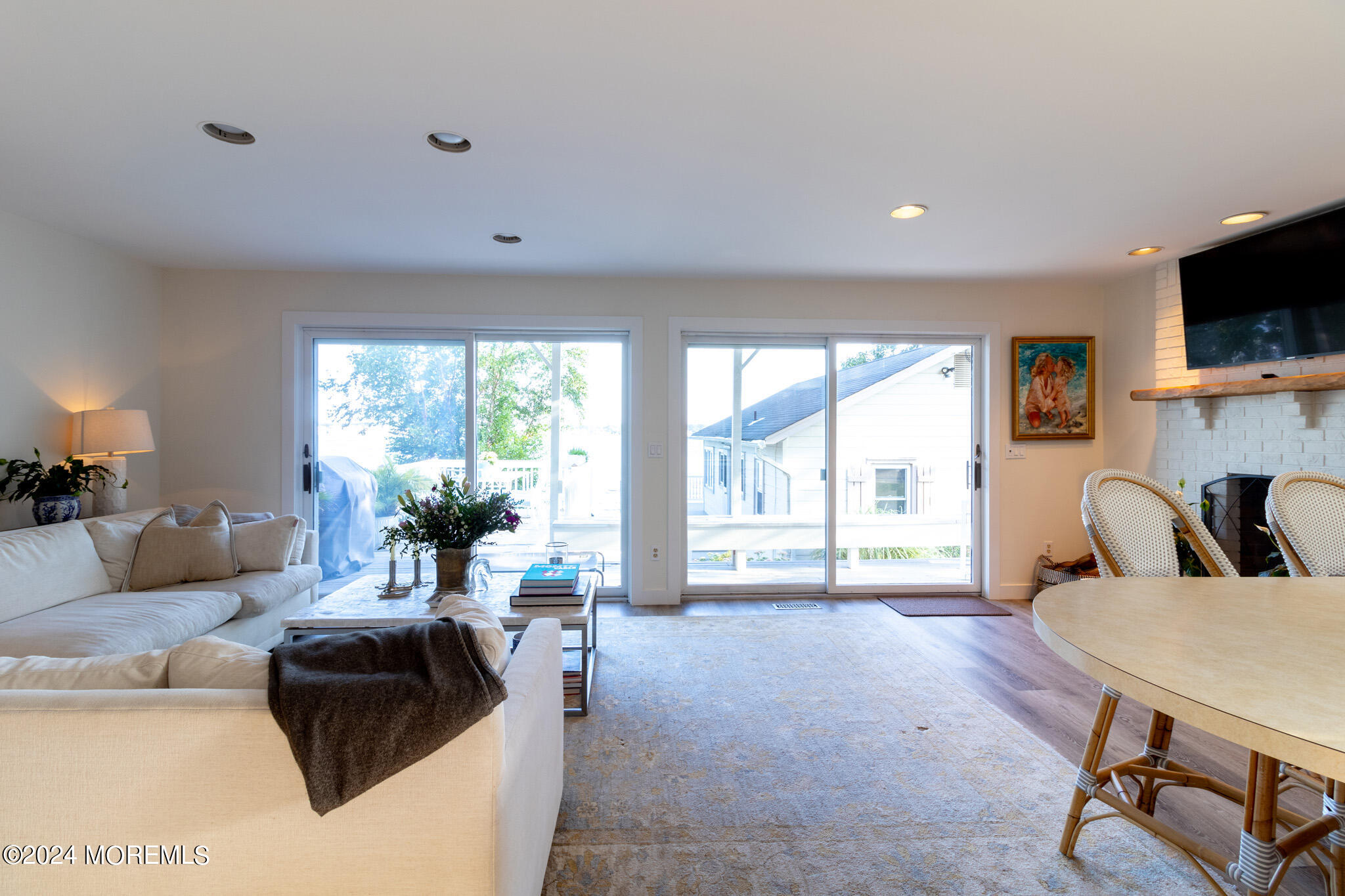 565 Princeton Avenue Brick, NJ 08724 - Photo 15 of 66 a living room with furniture and a flat screen tv