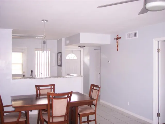 a view of a livingroom with furniture