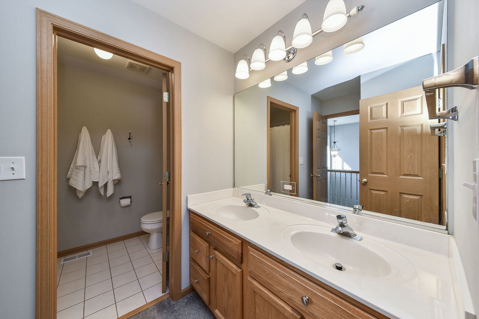 247 Grand Ridge Road St. Charles, IL 60175 - Photo 12 of 17 a bathroom with a sink a toilet and shower