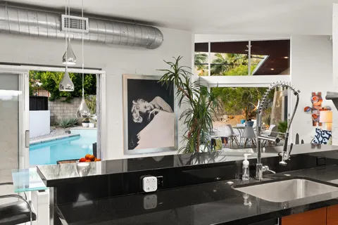 a room with furniture and window