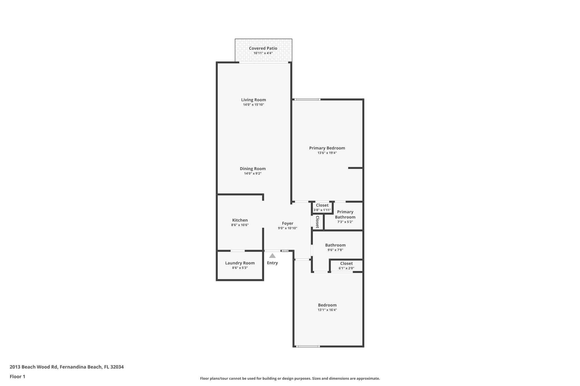 2013 Beachwood Road Fernandina Beach, FL 32034 - Photo 42 of 42 Floor Plan