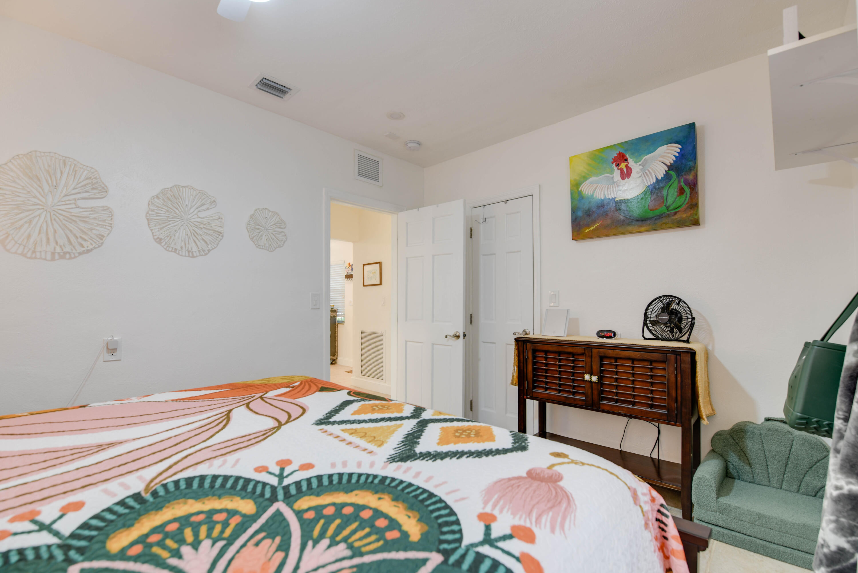 1720 Patricia Street Key West, FL 33040 - Photo 32 of 46 a bedroom with a bed and a table in it