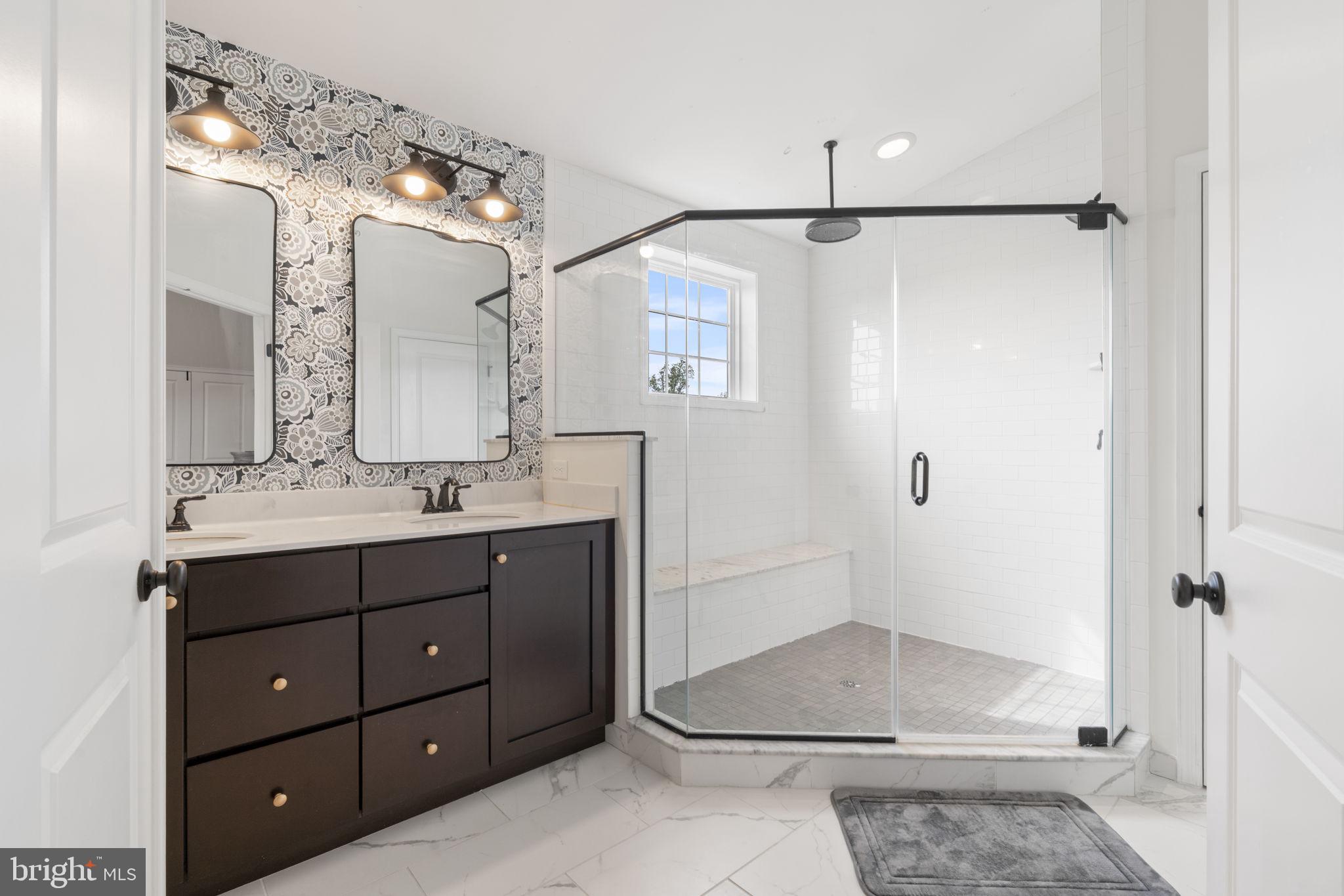 107 Corvus Circle Springfield, PA 19064 - Photo 30 of 51 Massive Walk-in Shower