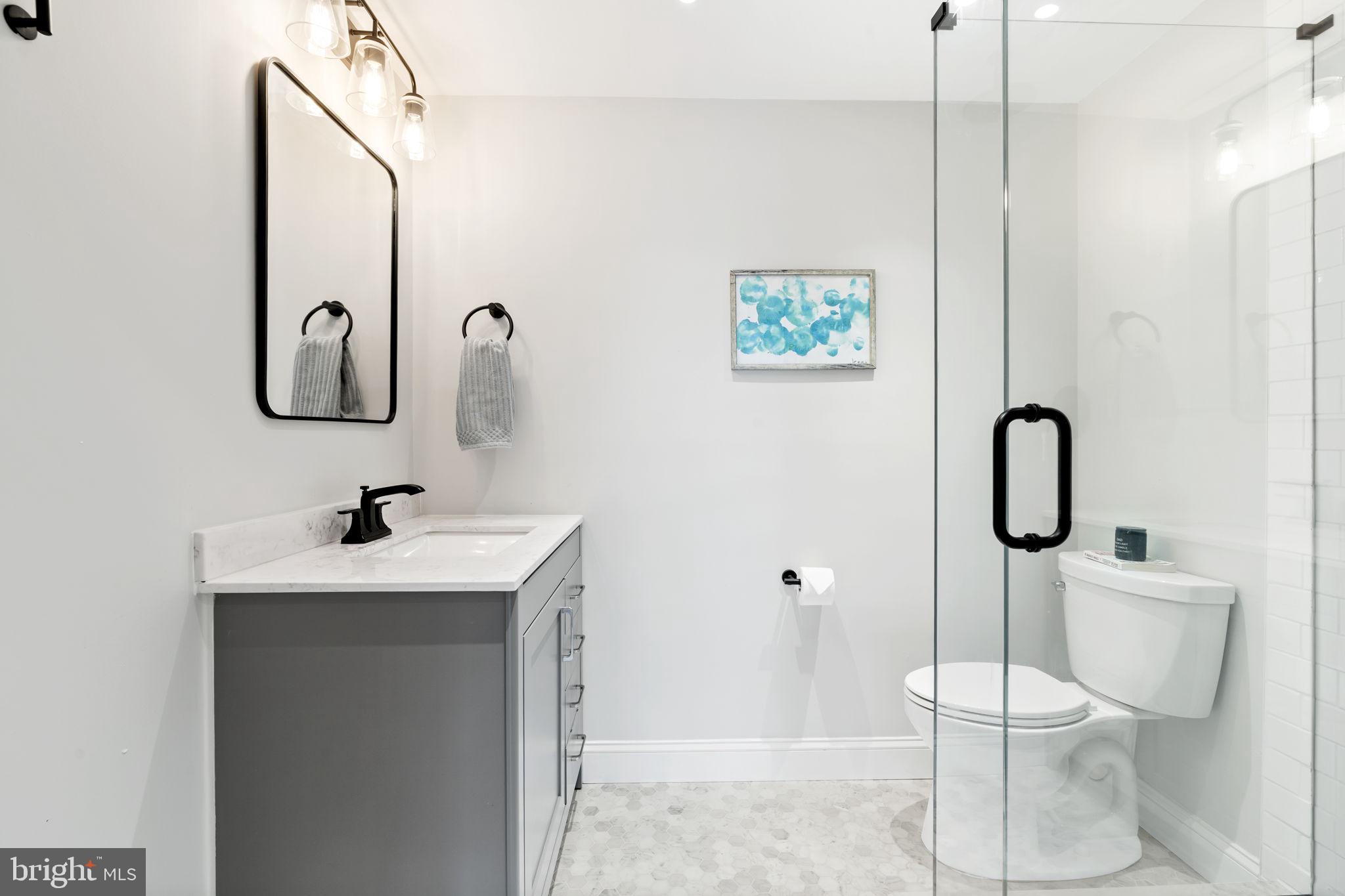 107 Corvus Circle Springfield, PA 19064 - Photo 45 of 51 Lower Level Fully Tiled bath with radiant floors