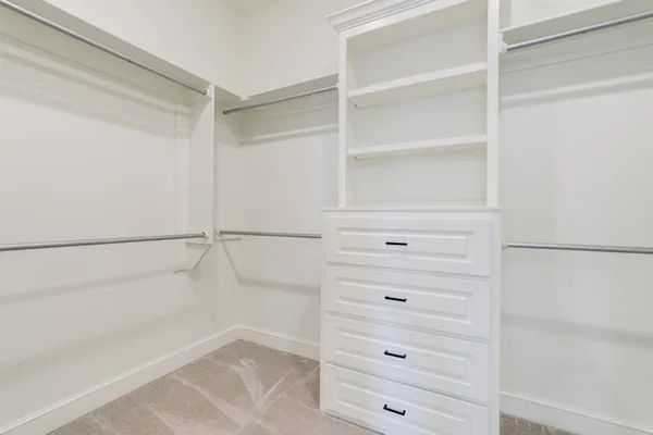 a view of walk in closet