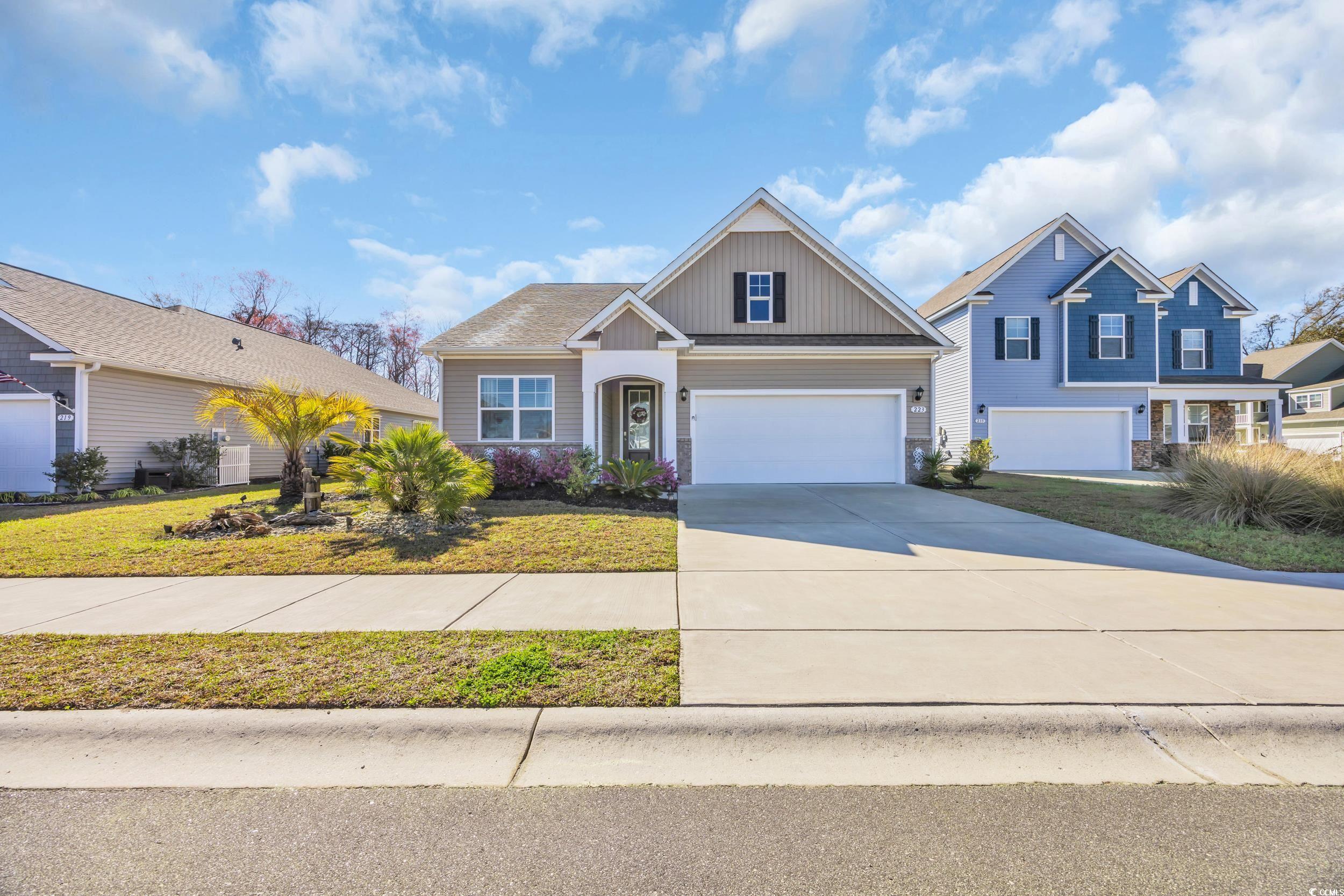 223 Juniata Loop Little River, SC 29566 - Photo 30 of 39 View of front of property with driveway and a fron