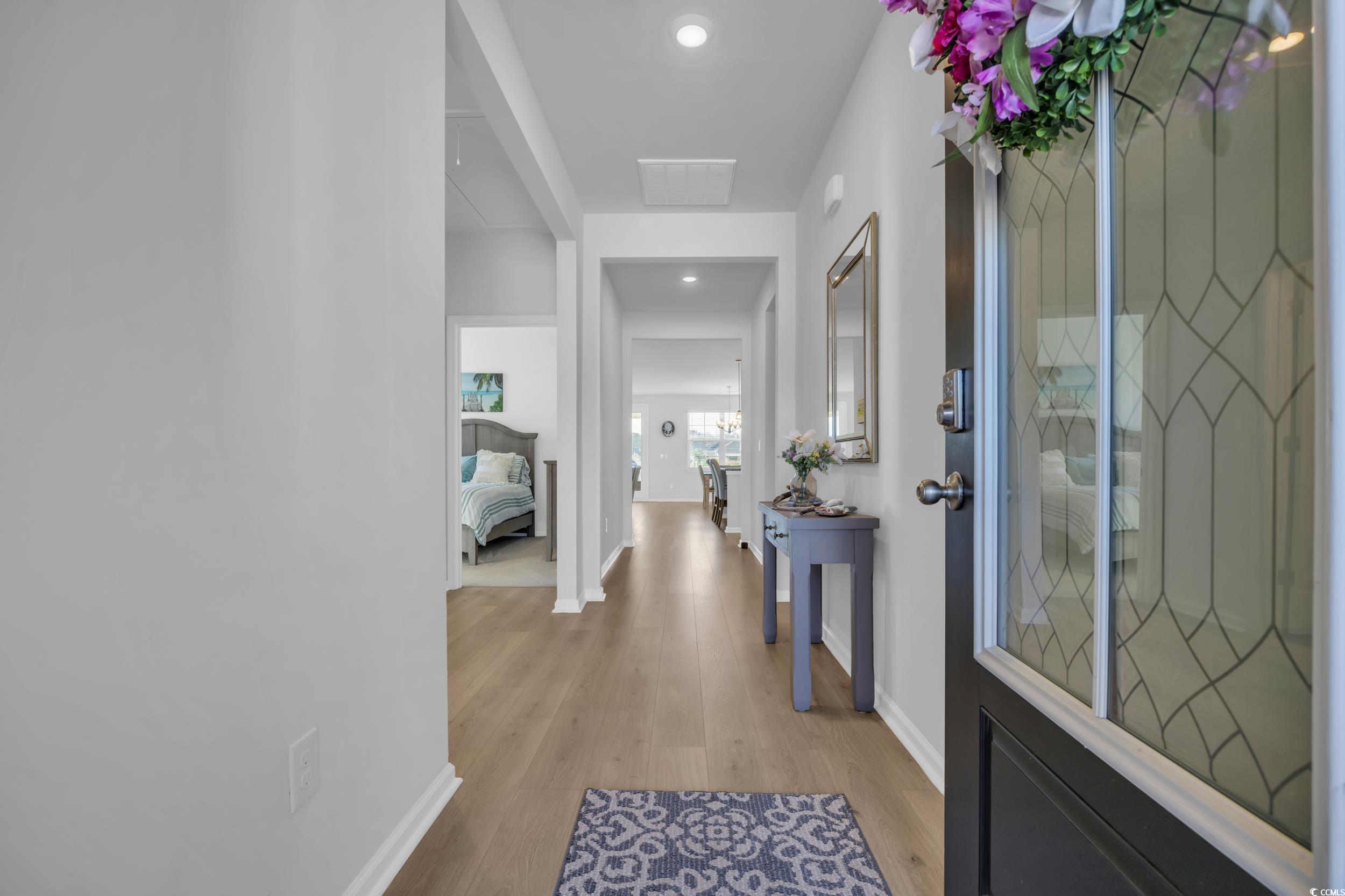 223 Juniata Loop Little River, SC 29566 - Photo 4 of 39 Hall featuring baseboards, recessed lighting, and