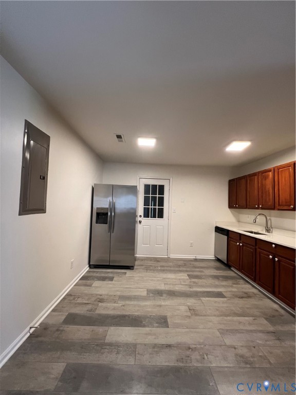 1403 Algona Road Chesapeake, VA 23324 - Photo 13 of 39 Spacious kitchen area featuring wood-finish floori