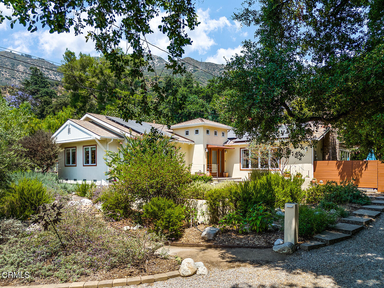 3554 Hollyslope Road Altadena, CA 91001 - Photo 1 of 1 a front view of a house with a yard and tree s