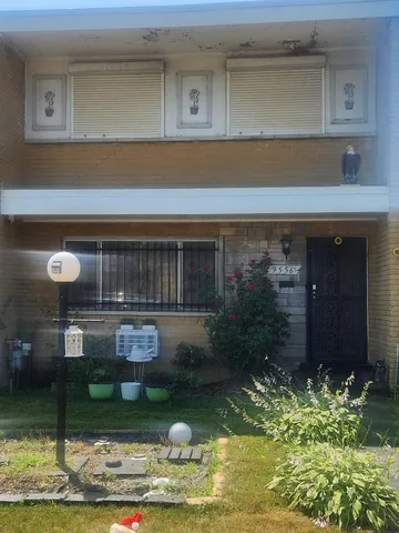 a view of outdoor space and porch