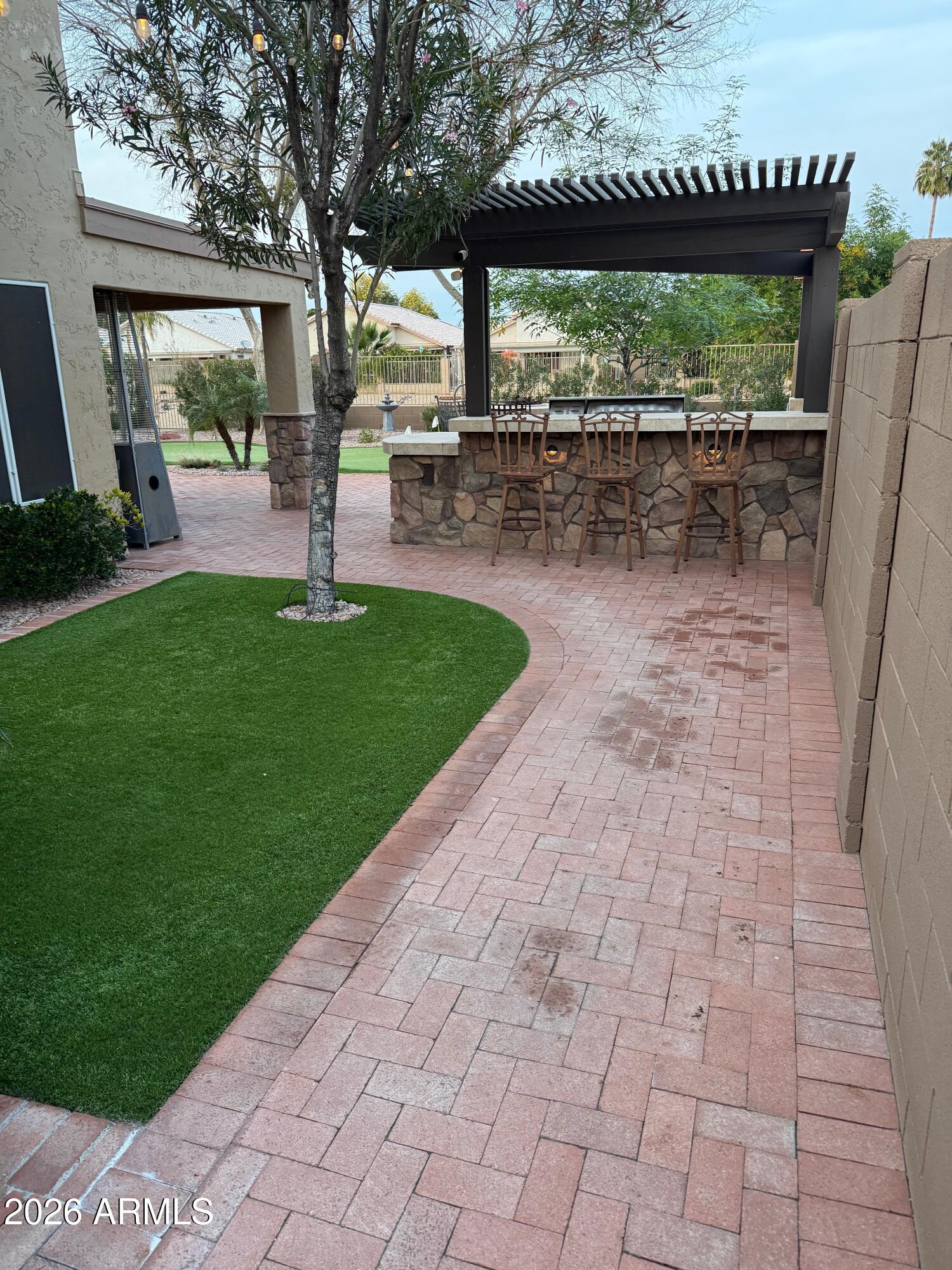 3426 East Clark Road Phoenix, AZ 85050 - Photo 38 of 48 a view of yard with patio
