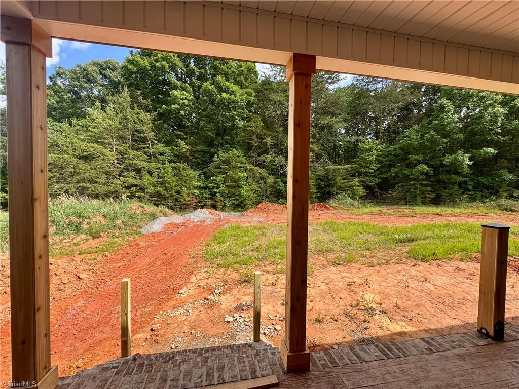 266 Mt Zion Church Road Stokesdale, NC 27357 - Photo 28 of 29 view from the back porch