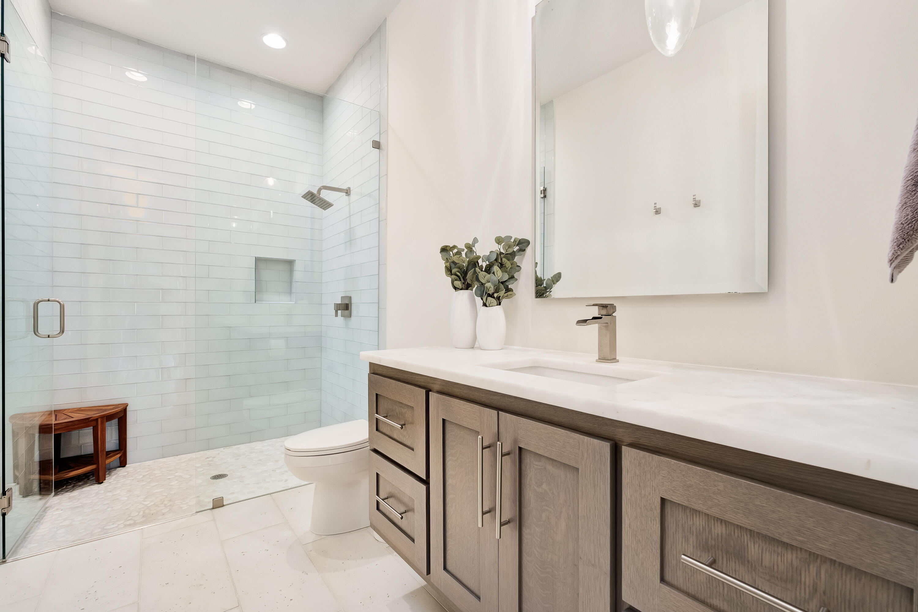 336 East Shipwreck Road Santa Rosa Beach, FL 32459 - Photo 23 of 50 a bathroom with a sink a toilet and shower