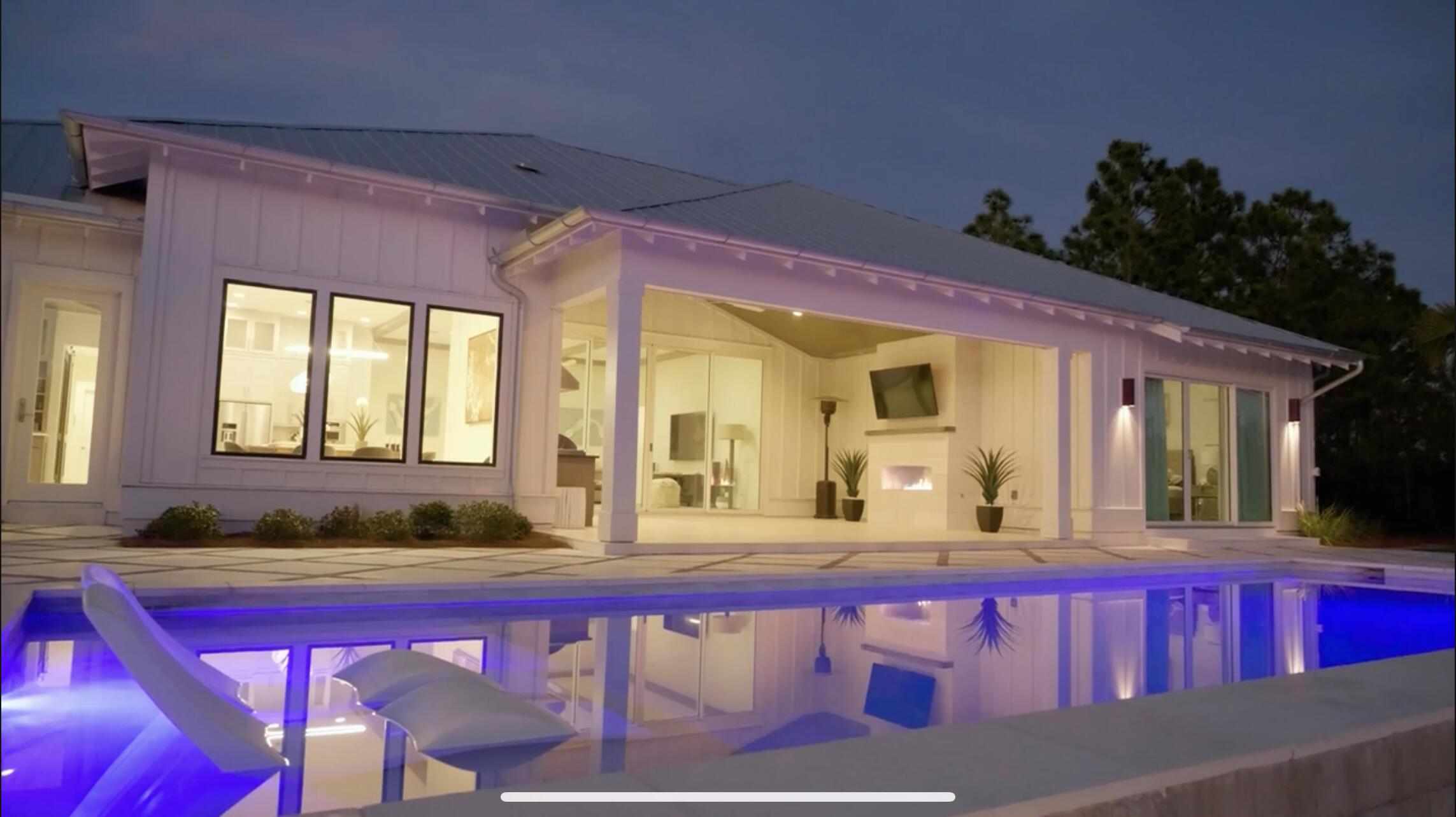 336 East Shipwreck Road Santa Rosa Beach, FL 32459 - Photo 49 of 50 a front view of a house with a swimming pool