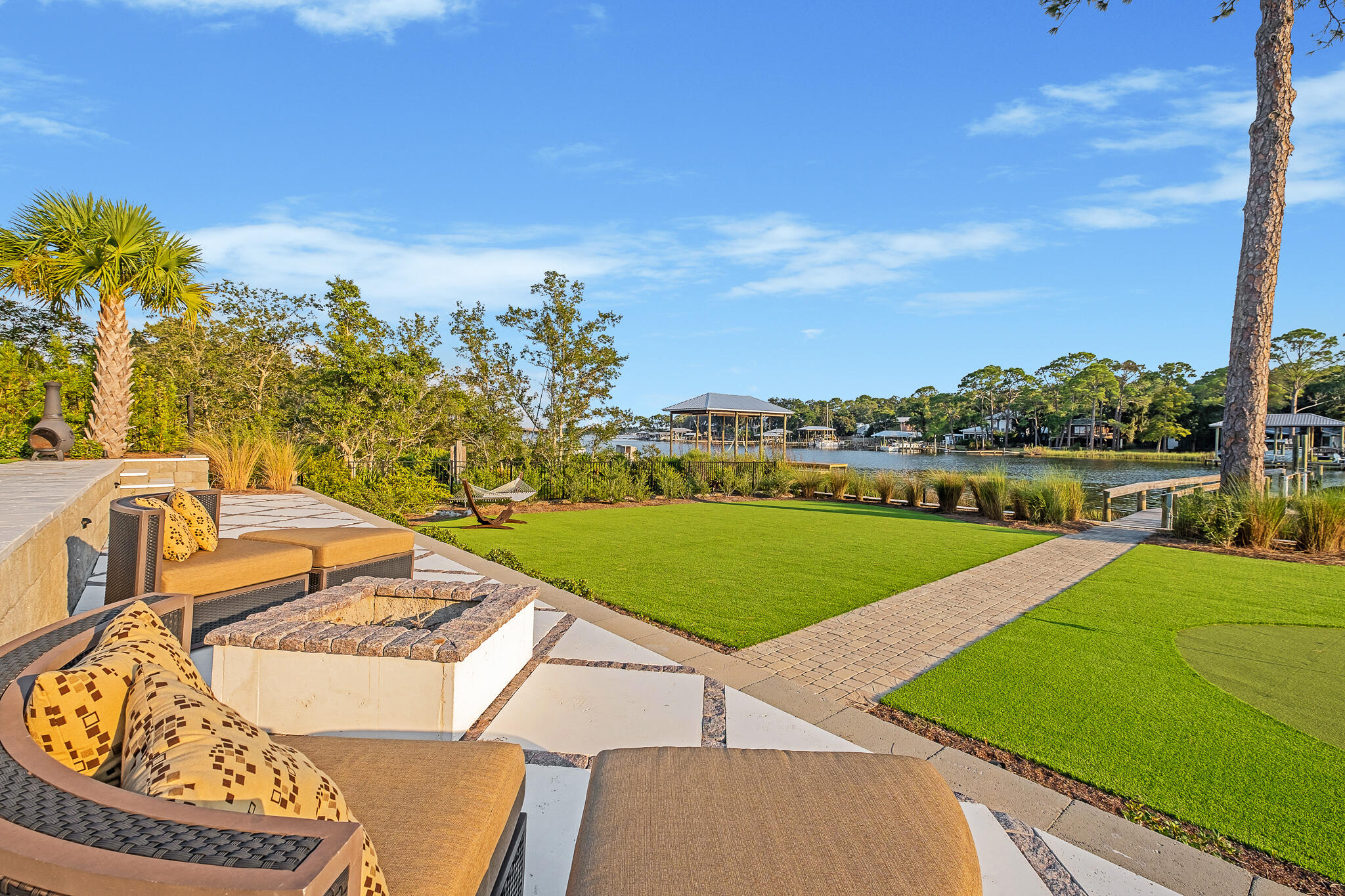 336 East Shipwreck Road Santa Rosa Beach, FL 32459 - Photo 5 of 50 a view of a house with a yard