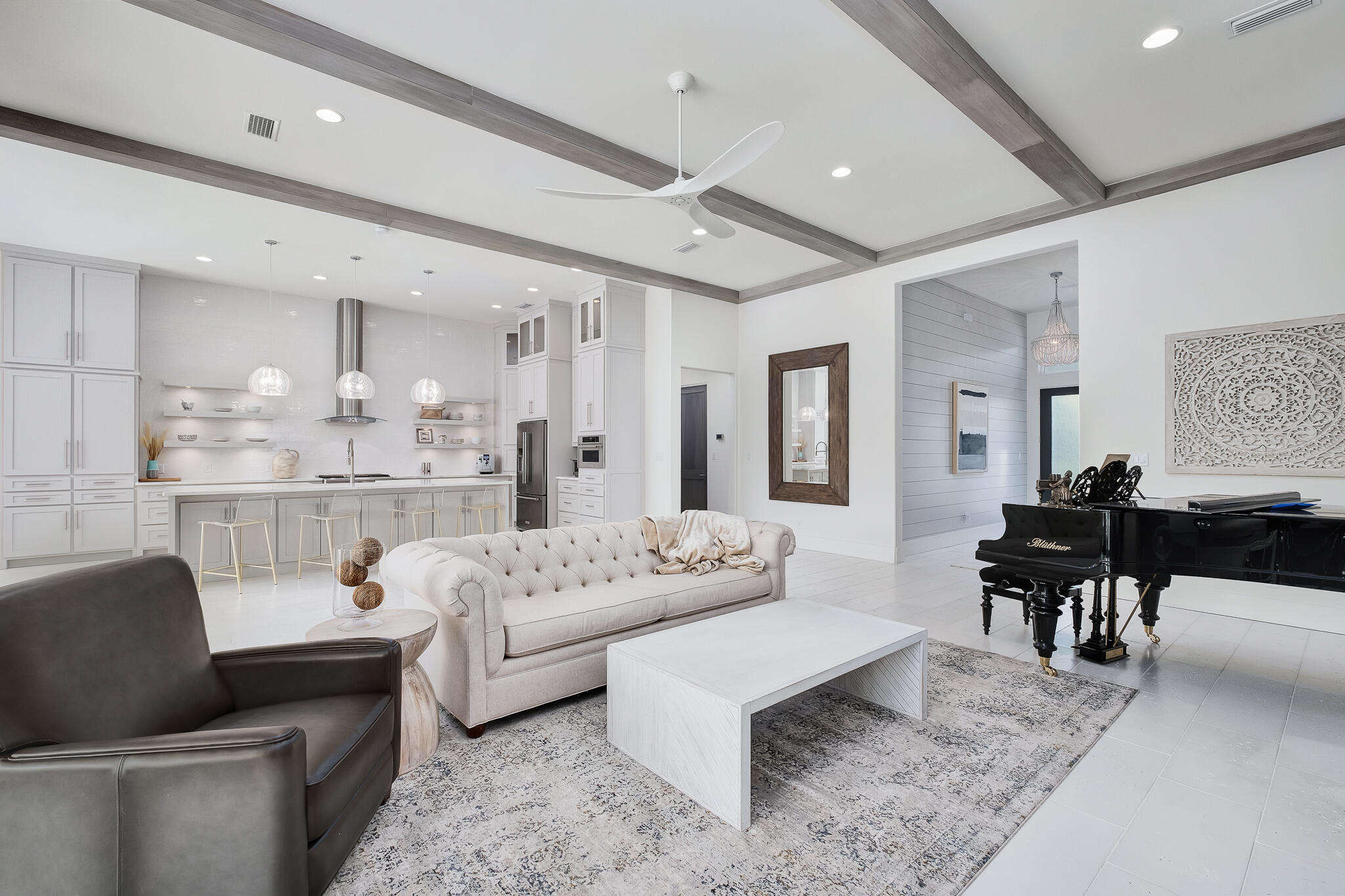 336 East Shipwreck Road Santa Rosa Beach, FL 32459 - Photo 10 of 50 a living room with furniture and a table
