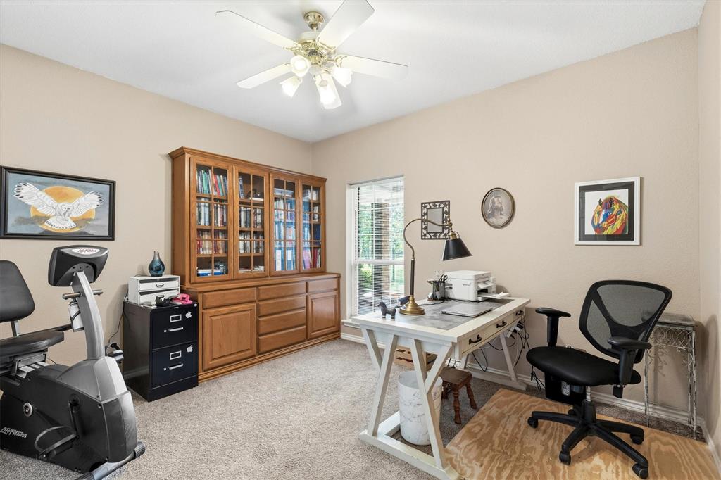 219 Friends Road Denison, TX 75021 - Photo 13 of 40 Bedroom currently being used as an office.