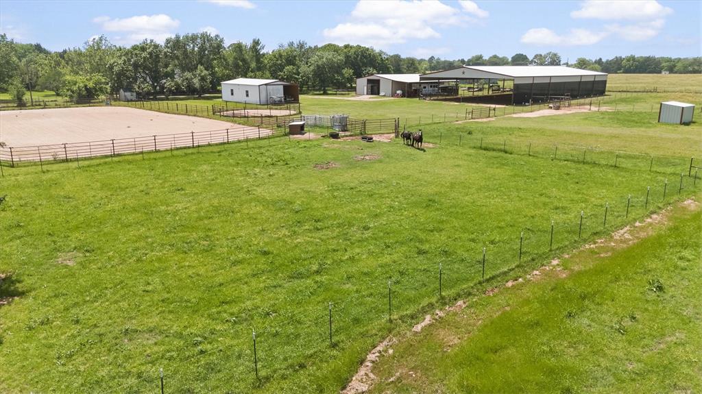 219 Friends Road Denison, TX 75021 - Photo 39 of 40 Aerial view of the horse pastures