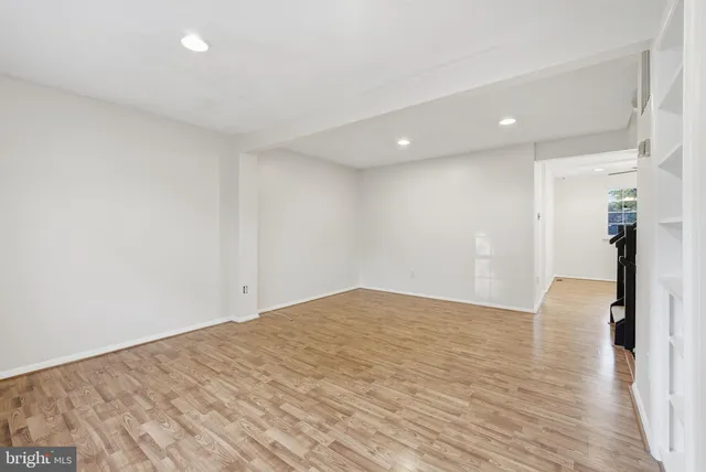 a view of empty room