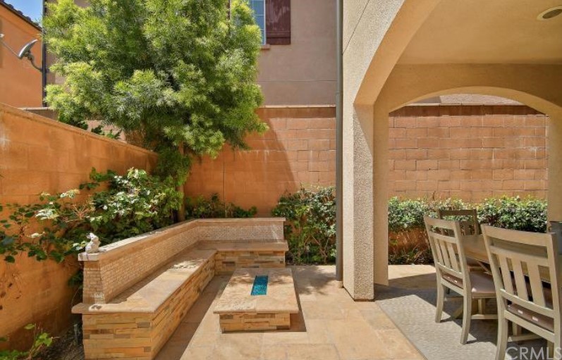 a view of an outdoor space with a patio