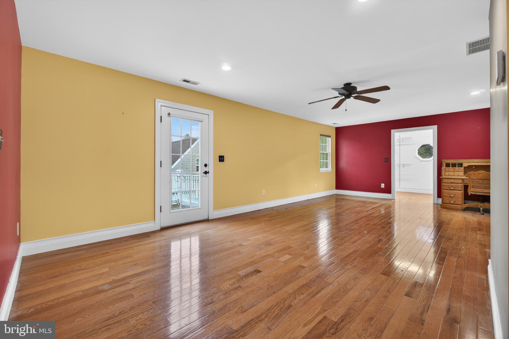 117 State Avenue Lindenwold, NJ 08021 - Photo 36 of 58 a view of empty room with wooden floor and fan